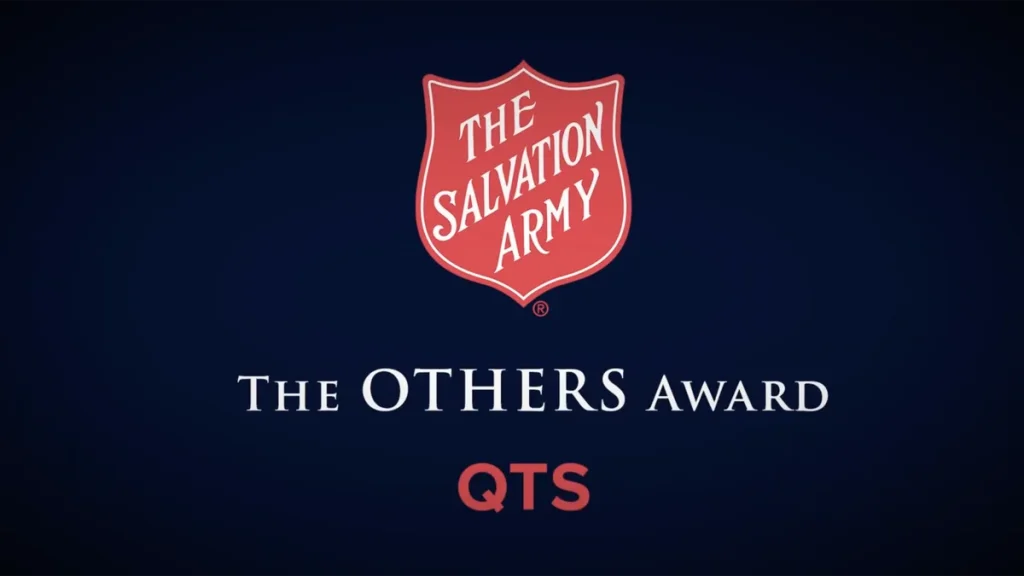 The Salvation Army of Kansas & Western Missouri Presents the OTHERS Award to QTS